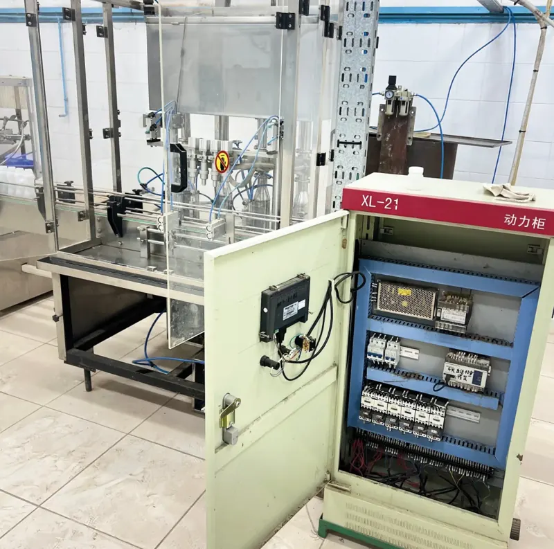 Fruit-juice processing plant automation by HCS