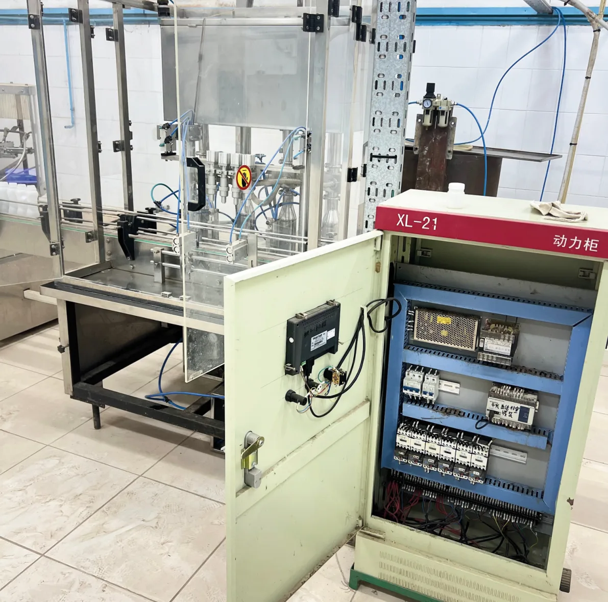 Fruit-juice plant — PLC and filler calibration