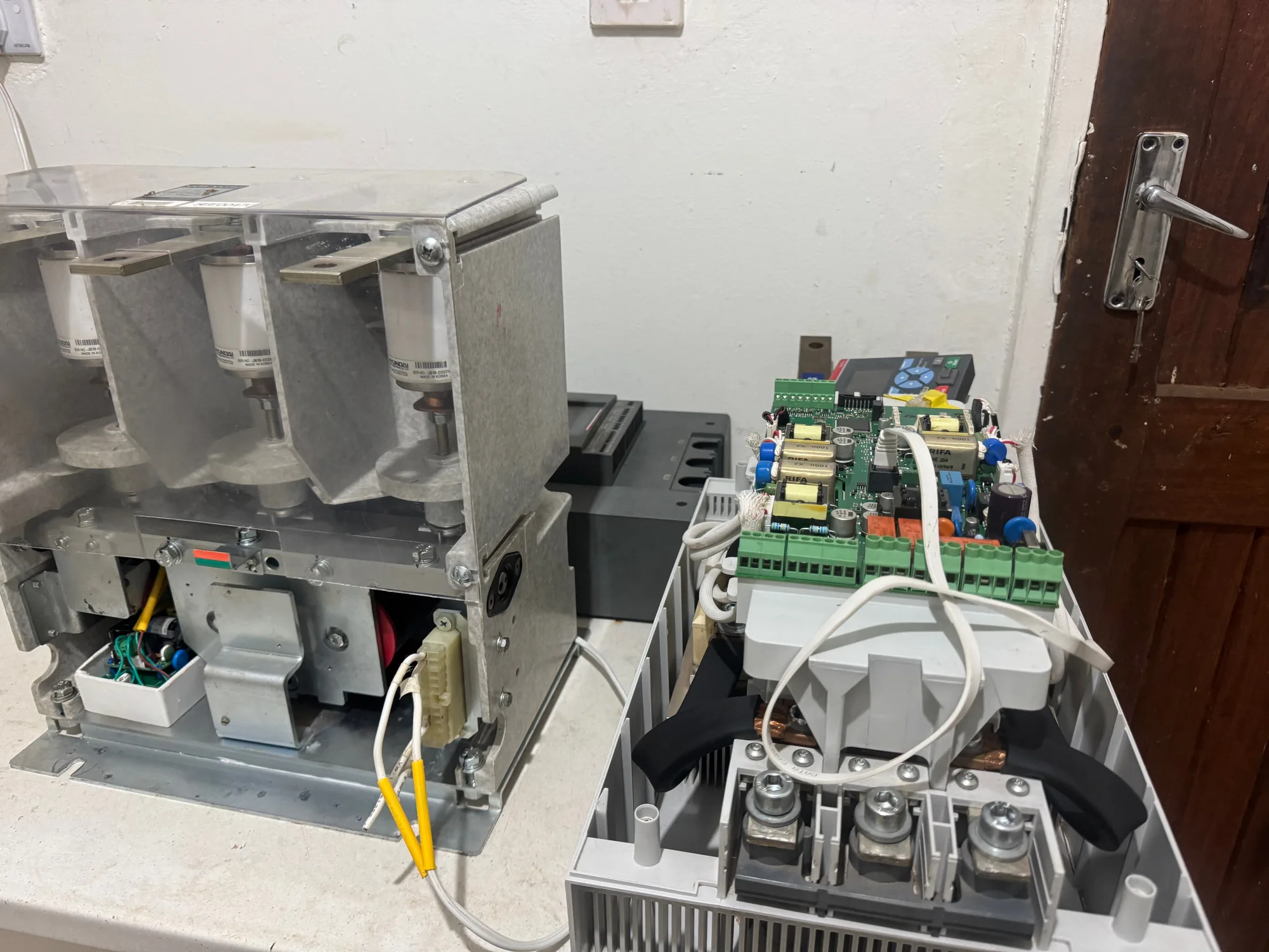 LWSC contactor and ABB soft starter rebuild LWSC contactor and ABB soft starter rebuild