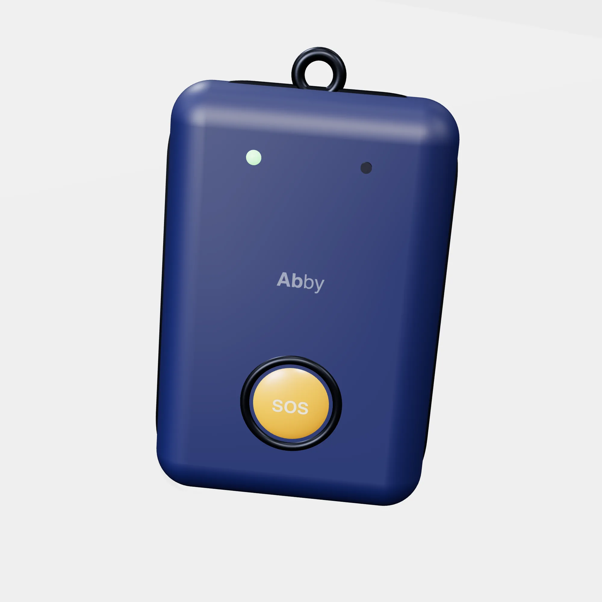 Abby child-safety wearable, front view
