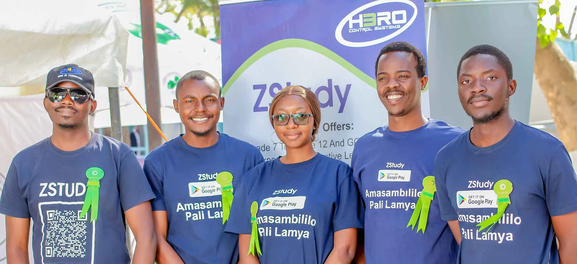 HCS and ZStudy team at a school outreach HCS and ZStudy team at a school outreach