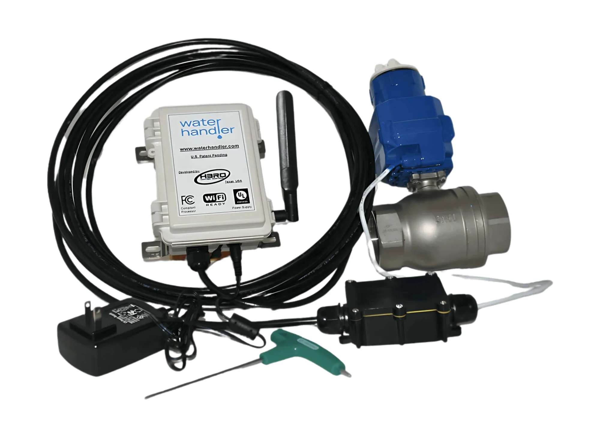 WaterHandler Smart Control Box enclosure and valve kit WaterHandler Smart Control Box enclosure and valve kit